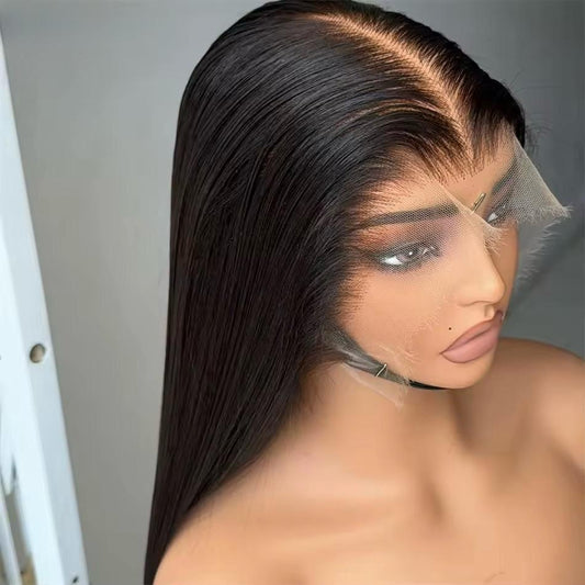 Honey Blonde Water Wave Short Bob Lace Front Wig