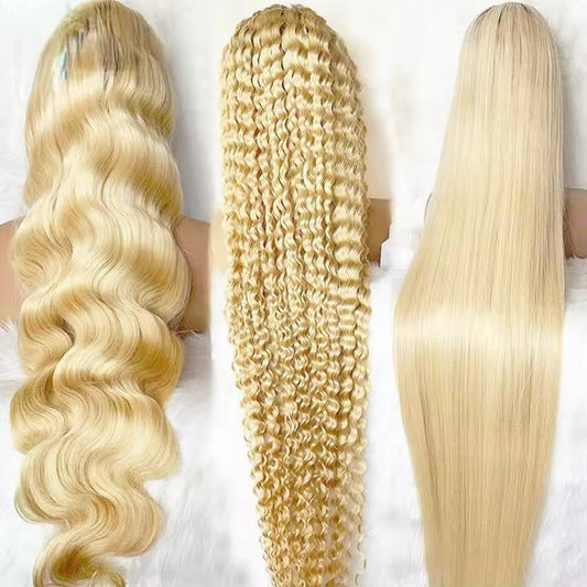 613 Honey Blonde Lace Front Wig